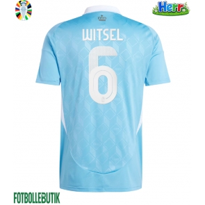 Belgien Axel Witsel #6 Bortatröja EM 2024 Kortärmad